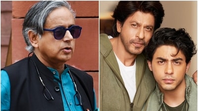 Tharoor concluded his review with a special father-to-father message for Aryan Khan's father Shah Rukh Khan. Tharoor concluded his review with a special father-to-father message for Aryan Khan's father Shah Rukh Khan.