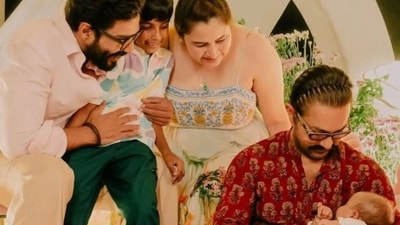 Aamir Khan named Vishnu Vishal and Jwala Gutta's daughter Mira. Aamir Khan named Vishnu Vishal and Jwala Gutta's daughter Mira.