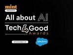Mint's All About AI Tech4Good Awards is back in its second edition Mint's All About AI Tech4Good Awards is back in its second edition