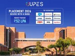 UPES's Placements 2026 season reports 505 placements with 533 offers from 59 organisations. (Source: UPES)