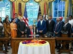 The Indian American community has risen in political influence too. With six members of Congress, numerous statewide officeholders, and even a former vice president of Indian descent, Indian Americans are more visible than ever before. (AFP)
