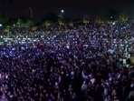 The event was held at Dubai's Zabeel Park on Sunday. The event was held at Dubai's Zabeel Park on Sunday.