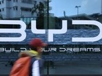 New-car registrations for BYD models, a reflection of sales, almost quintupled on year to 24,963 vehicles in Europe last month, said the European Automobile Manufacturers’ Association.