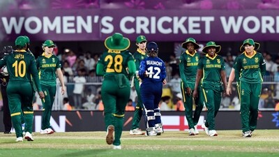 England will take on South Africa in the Women's World Cup semis on Wednesday. (Abdul Sajid) England will take on South Africa in the Women's World Cup semis on Wednesday. (Abdul Sajid)