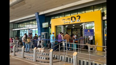 As of October 26, 2025, the airport has already handled 4,040 MT of cargo, almost matching the 4,309.7 MT handled in October 2024. (HT) As of October 26, 2025, the airport has already handled 4,040 MT of cargo, almost matching the 4,309.7 MT handled in October 2024. (HT)