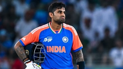 India's captain Suryakumar Yadav (AFP) India's captain Suryakumar Yadav (AFP)