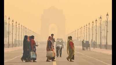 Delhi has had overall seven “very poor” air days this month. (HT PHOTO) Delhi has had overall seven “very poor” air days this month. (HT PHOTO)