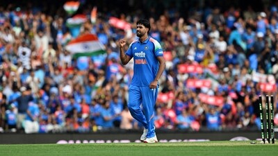 Harshit Rana impressed with both bat and ball in the ODI series against Australia. (AFP) Harshit Rana impressed with both bat and ball in the ODI series against Australia. (AFP)