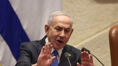 Netanyahu called the return of the remains a “clear violation” of the ceasefire agreement. (REUTERS)