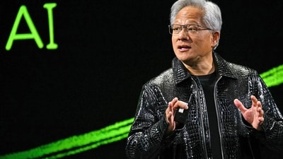 Nvidia CEO Jensen Huang. (AFP) Nvidia CEO Jensen Huang. (AFP)