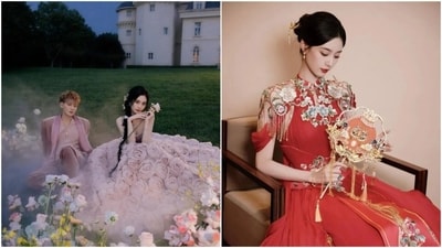 The grand ceremony in China was a visual feast, with Xu Yiyang's ensemble stealing the show. From elegant lace to bold red, her gowns were a true masterpiece. The grand ceremony in China was a visual feast, with Xu Yiyang's ensemble stealing the show. From elegant lace to bold red, her gowns were a true masterpiece.