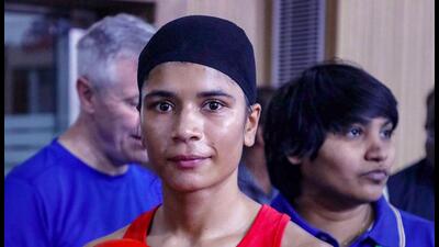 Nikhat returned to international competitions this September at the World Championships in Liverpool following a Round of 16 exit at last year’s Paris Olympics. (PTI) Nikhat returned to international competitions this September at the World Championships in Liverpool following a Round of 16 exit at last year’s Paris Olympics. (PTI)