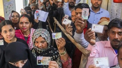 Vote Delhi MCD (PTI) Vote Delhi MCD (PTI)