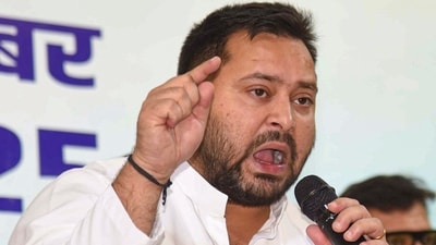 Former deputy chief minister and Rashtriya Janata Dal leader Tejashwi Prasad Yadav. (PTI) Former deputy chief minister and Rashtriya Janata Dal leader Tejashwi Prasad Yadav. (PTI)