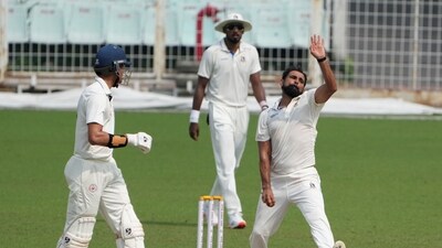Mohammed Shami returned with figures of 5/38 (PTI) Mohammed Shami returned with figures of 5/38 (PTI)