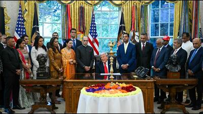 The Indian American community has risen in political influence too. With six members of Congress, numerous statewide officeholders, and even a former vice president of Indian descent, Indian Americans are more visible than ever before. (AFP) The Indian American community has risen in political influence too. With six members of Congress, numerous statewide officeholders, and even a former vice president of Indian descent, Indian Americans are more visible than ever before. (AFP)