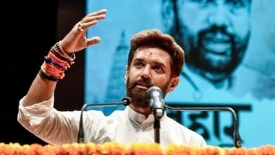 Chirag Paswan performed Chhath Puja rituals on Tuesday morning at his Patna residence. (File Photo/ANI) Chirag Paswan performed Chhath Puja rituals on Tuesday morning at his Patna residence. (File Photo/ANI)