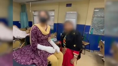 The student's father was arrested on Monday for allegedly fabricating the acid attack with a toilet cleaner, and raping the wife of the man his daughter accused of throwing “acid” at her,