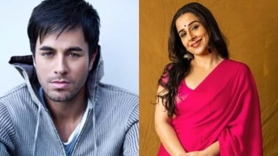 Enrique Iglesias and Vidya Balan Enrique Iglesias and Vidya Balan
