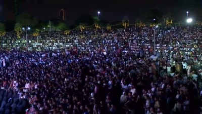 The event was held at Dubai's Zabeel Park on Sunday. (X/@IndembAbuDhabi) The event was held at Dubai's Zabeel Park on Sunday. (X/@IndembAbuDhabi)
