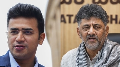 Surya met Shivakumar amid the Bengaluru tunnel project row.