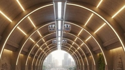 The Hebbal–Silk Board Tunnel Road is being positioned as a solution to Bengaluru’s chronic traffic congestion. (AI generated image- Google Gemini) The Hebbal–Silk Board Tunnel Road is being positioned as a solution to Bengaluru’s chronic traffic congestion. (AI generated image- Google Gemini)