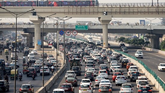 Vehicles compliant with BS-VI standards meet stricter emission norms, helping to significantly curb pollution. (PTI)