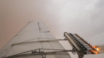 A Cessna aircraft was used for cloud-seeding trial over parts of Delhi on Tuesday. (Representational image) A Cessna aircraft was used for cloud-seeding trial over parts of Delhi on Tuesday. (Representational image)
