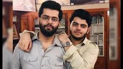 Atiq Ahmed’s sons Mohammad Umar and Ali Ahmed (File) Atiq Ahmed’s sons Mohammad Umar and Ali Ahmed (File)