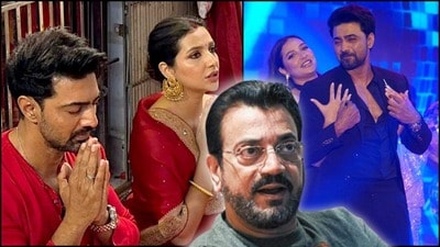 শুভশ্রী-বিতর্কে দেবের পাশে চিরঞ্জিত। শুভশ্রী-বিতর্কে দেবের পাশে চিরঞ্জিত।