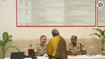 Deven Bharti meets members of the public at 3.30pm every Tuesday to address grievances about the police force. (X/Commissioner of Police, Greater Mumbai) Deven Bharti meets members of the public at 3.30pm every Tuesday to address grievances about the police force. (X/Commissioner of Police, Greater Mumbai)