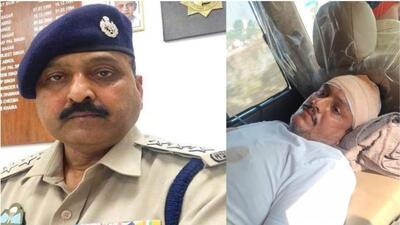 Dilsher Singh Chandel, who retired as DSP from Chandigarh Police in June last year, on Wednesday opened fire at Nitin Nanda, an Aam Aadmi Party (AAP) leader from Anandpur Sahib (right), and fled. Dilsher Singh Chandel, who retired as DSP from Chandigarh Police in June last year, on Wednesday opened fire at Nitin Nanda, an Aam Aadmi Party (AAP) leader from Anandpur Sahib (right), and fled.