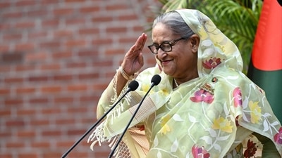 Sheikh Hasina also denied the charges of crimes against humanity and said that she was not personally involved in the use of lethal force or other alleged crimes. (AFP) Sheikh Hasina also denied the charges of crimes against humanity and said that she was not personally involved in the use of lethal force or other alleged crimes. (AFP)