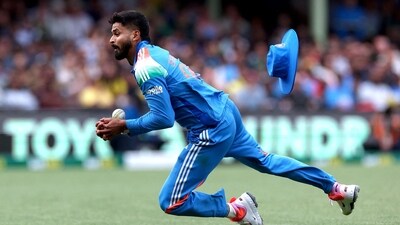 Shreyas Iyer taking a catch during the third ODI match between Australia and India at the Sydney Cricket Ground in Sydney (AFP) Shreyas Iyer taking a catch during the third ODI match between Australia and India at the Sydney Cricket Ground in Sydney (AFP)