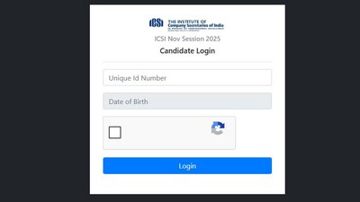 ICSI CSEET admit card for November 2025 exam can be downloaded by entering candidates' Unique ID number and Date of Birth. ICSI CSEET admit card for November 2025 exam can be downloaded by entering candidates' Unique ID number and Date of Birth.