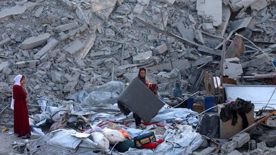The new report came as the Israeli military said the ceasefire was back in effect after it carried out heavy airstrikes across Gaza. (Reuters)