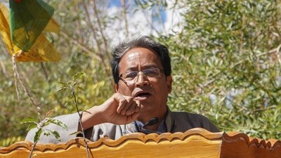 Sonam Wangchuk was detained from Ladakh late in September following the protests in the Union Territory. (PTI) Sonam Wangchuk was detained from Ladakh late in September following the protests in the Union Territory. (PTI)