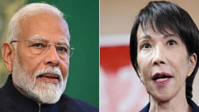Prime Minister Narendra Modi spoke to Japanese PM Sanae Takaichi on Wednesday. (File Photos/ Reuters) Prime Minister Narendra Modi spoke to Japanese PM Sanae Takaichi on Wednesday. (File Photos/ Reuters)