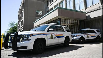 Royal Canadian Mounted Police (RCMP) vehicles outside the organisation's headquarters in Montreal, Quebec, Canada (Photograph for representation purpose only). (Bloomberg) Royal Canadian Mounted Police (RCMP) vehicles outside the organisation's headquarters in Montreal, Quebec, Canada (Photograph for representation purpose only). (Bloomberg)