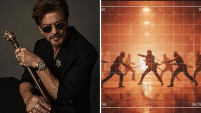 A scene supposedly featuring Shah Rukh Khan in King is said to have been ‘leaked’ online. A scene supposedly featuring Shah Rukh Khan in King is said to have been ‘leaked’ online.