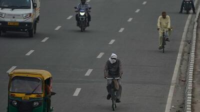 The air quality was expected to remain in “very poor” zone this week. (AP)