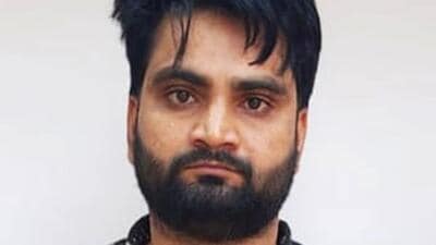 The suspect. (Sakib Ali/HT Photo)