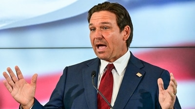 Florida Governor Ron DeSantis' move comes after President Donald Trump introduced a $100,000 visa fee for new H-1B applications. (AFP) Florida Governor Ron DeSantis' move comes after President Donald Trump introduced a $100,000 visa fee for new H-1B applications. (AFP)