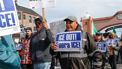 Protests against ICE (AFP) Protests against ICE (AFP)