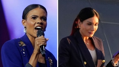 Candace Owens vs. Laura Loomer: Why are the two feuding on X? (REUTERS/Rebecca Cook, AP Photo/Chris Szagola, File)