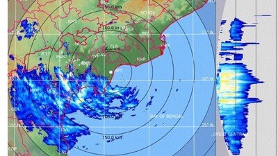 క్రమంగా బలహీనపడుతున్న 'మొంథా' క్రమంగా బలహీనపడుతున్న 'మొంథా'