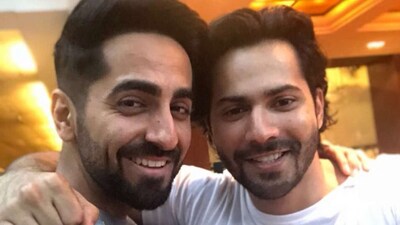 Ayushmann Khurrana and Varun Dhawan Ayushmann Khurrana and Varun Dhawan