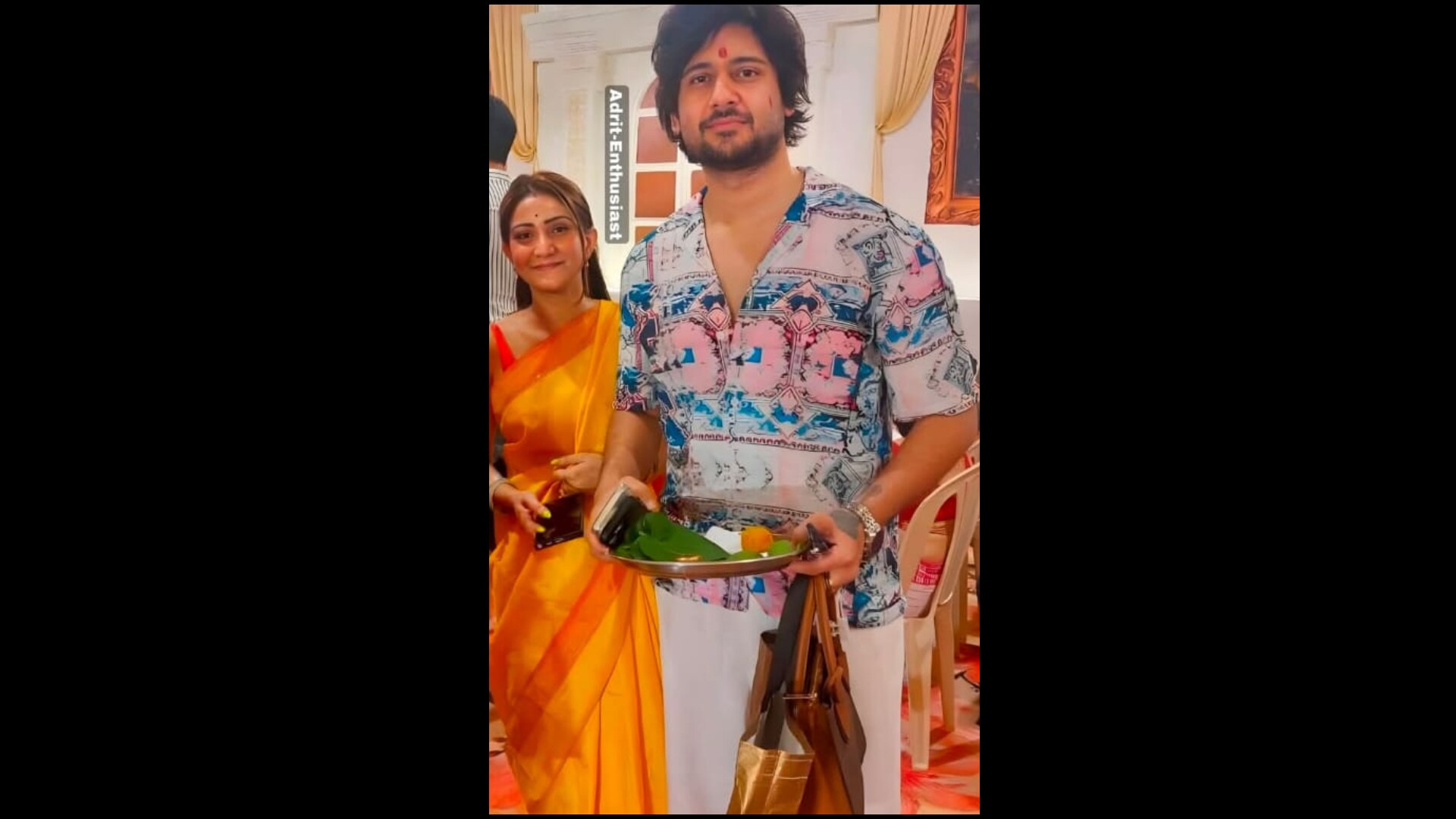 আদৃত ও কৌশাম্বির ফোটো।