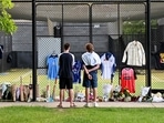 Tributes were seen at the cricket nets after the 17-year-old cricketer died in Melbourne on Tuesday. Tributes were seen at the cricket nets after the 17-year-old cricketer died in Melbourne on Tuesday.