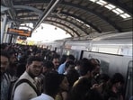 Services on Bengaluru's Purple Line metro were suspended for nearly two hours, prompting frustration from commuters on social media. Services on Bengaluru's Purple Line metro were suspended for nearly two hours, prompting frustration from commuters on social media.